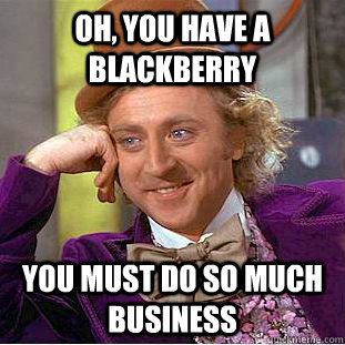 Businessperson using a smartphone